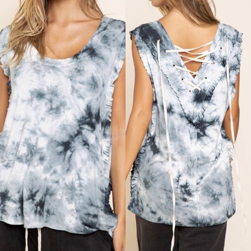Tie Dye Sleeveless Top